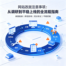 中山建站-网站改版注意事项：从调研到平稳上线的全流程指南