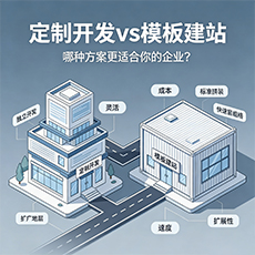板芙建站-定制开发vs模板建站：哪种方案更适合你的企业？
