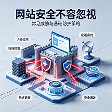 坦洲建站-网站安全不容忽视：常见威胁与基础防护策略