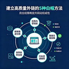 中山建站-建立高质量外链的5种白帽方法