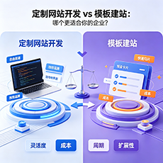 中山建站-定制网站开发 vs 模板建站：哪个更适合你的企业？