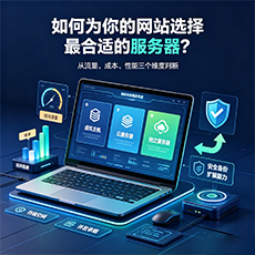 南区建站-如何为你的网站选择最合适的服务器？